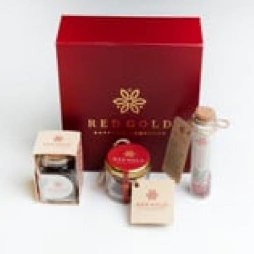 Zəfəran dəsti Red Gold Absheron, 3 əşya, 3.5 q
