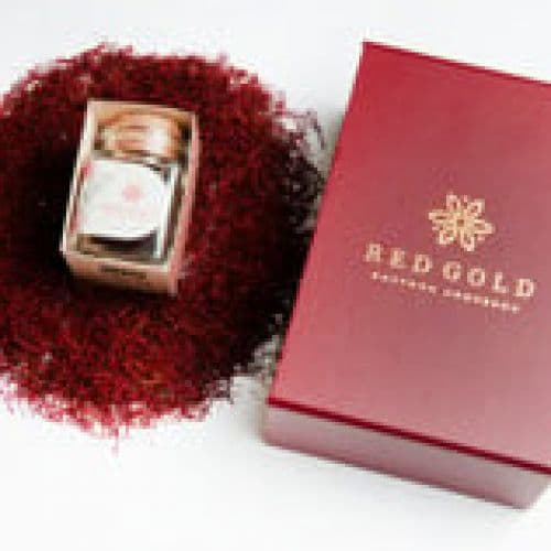 Zəfəran Red Gold Absheron, 2 q (hədiyyə qutusu)